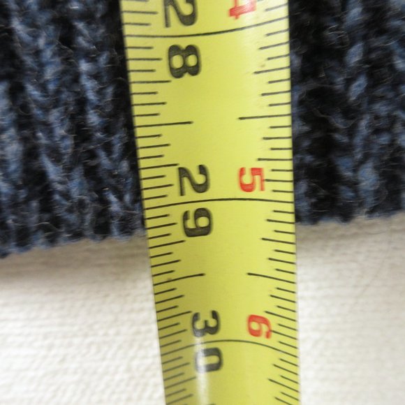 L.L. Bean Sweater Jacket Size M Zippered Flannel Lined - Picture 8 of 10